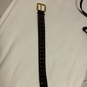 Genuine suede MICHAEL KORS Studded BELT